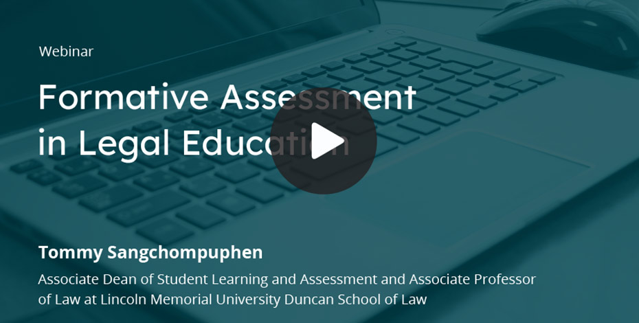 Formative Assessment in Legal Education